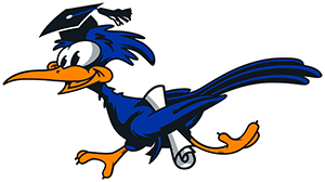 Heather Glen Montclair Roadrunner Mascot
