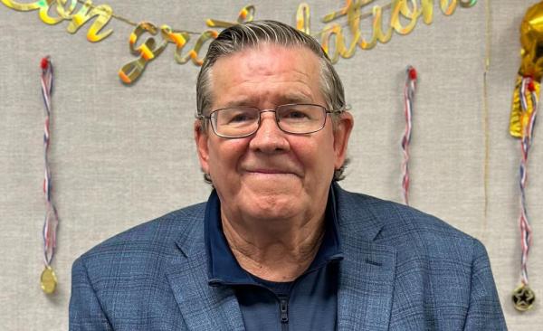 Mike Williams smiling