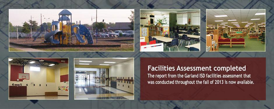 facilities_assessment_report_3-21-edit announcement of completed facilities assessment with images of district buildings