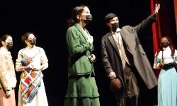Scene from the NGHS production of Silent Sky.