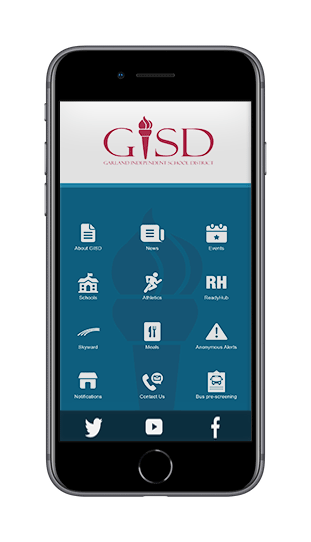 A picture of the mobile app open on an iPhone
