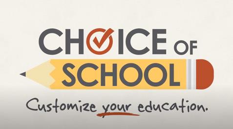 Choice of School logo.