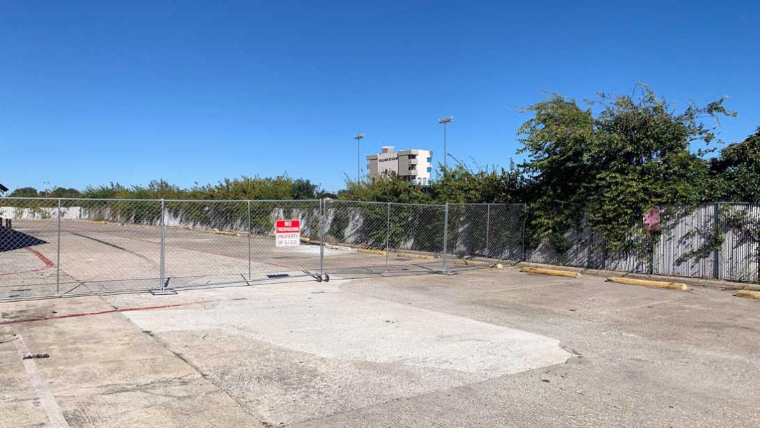 Area near Williams Stadium