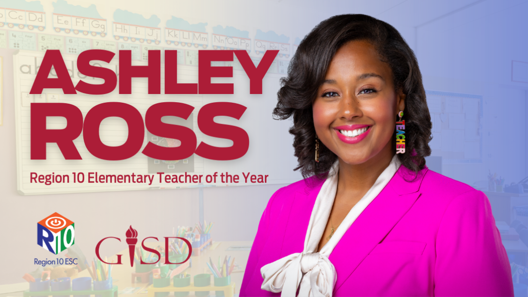 Ashley Ross Region 10 Elementary Teacher of the Year