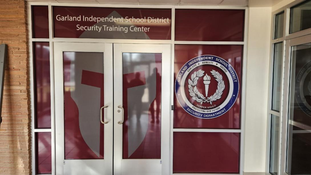 Front door of Training Center