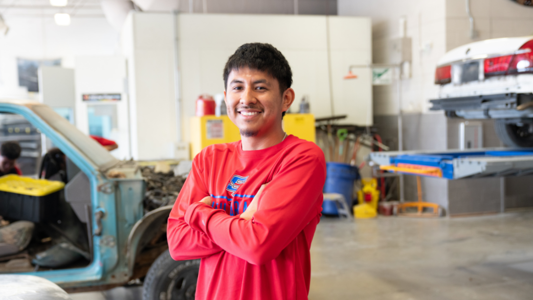 south garland hs auto tech teacher chris castro