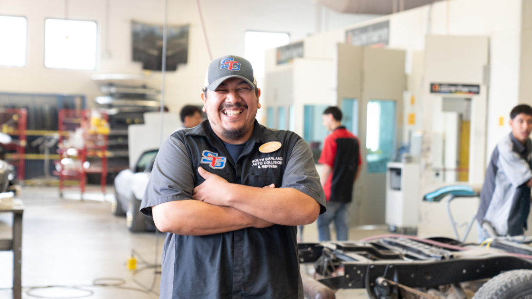 south garland hs auto tech teacher daniel gonzalez